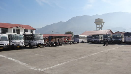 Rishikesh Bus Station, Uttarakhand