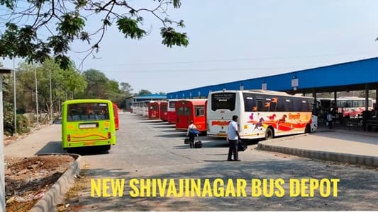 Shivajinagar Bus Station, Pune, Maharashtra