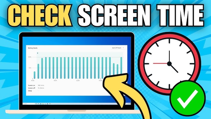 How to Check Screen Time on Laptop