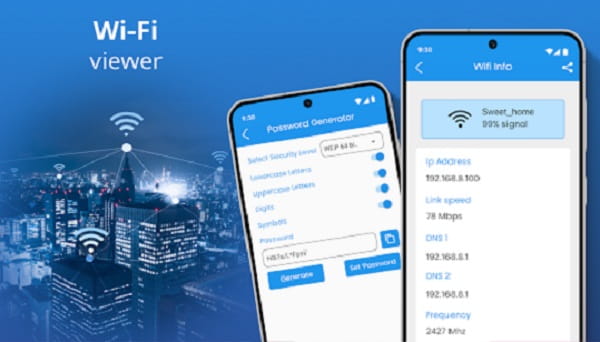 WiFi Password in Mobile