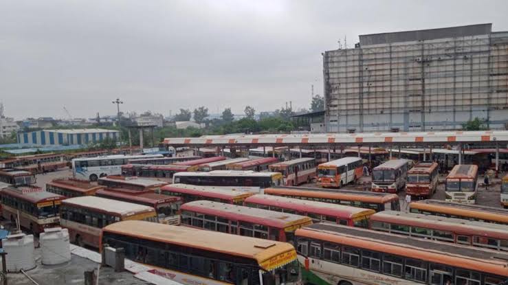 Bus Station Ghaziabad, Uttar Pradesh
