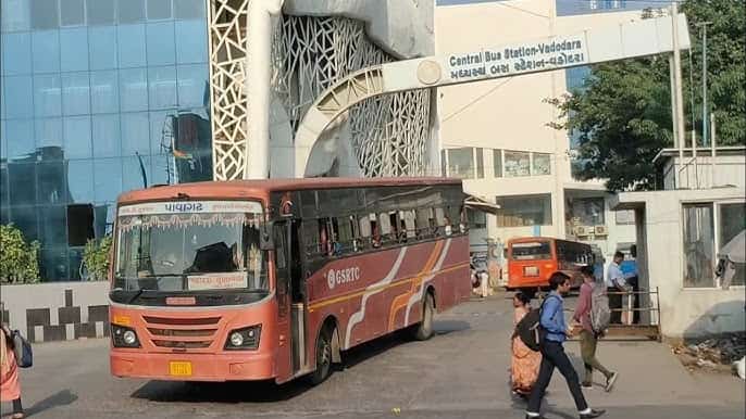 Makarpura Bus Station, Vadodara, Gujarat
